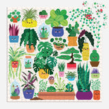 Mudpuppy Happy Plants – 500 Piece Family Puzzle with Fun and Adorable Illustrations of Succulents and Flowers for Children Ages 8 and Up Mudpuppy