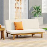 Christopher Knight Home Jill Daybed, Teak + Beige Christopher Knight Home