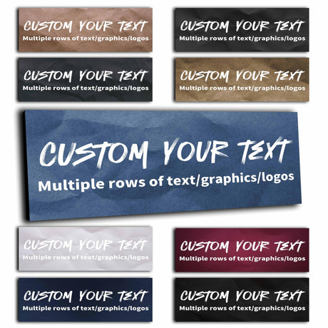 Generic Custom Wood Signs, Personalized Home Signs, Rustic Style, Custom Fonts Colors, Multiple Sizes, UV Printed, Wall Mount, Perfect for Bedroom, Office, Entrance Generic