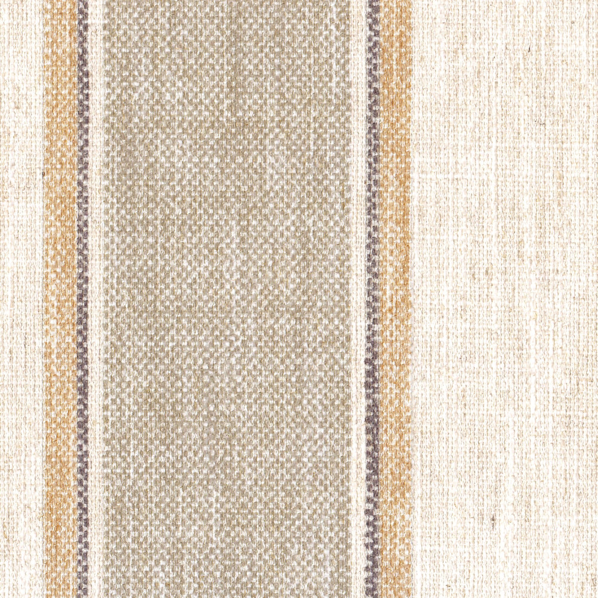 HomePop Oslo Decorative Bench -Wide Tan Stripe HomePop