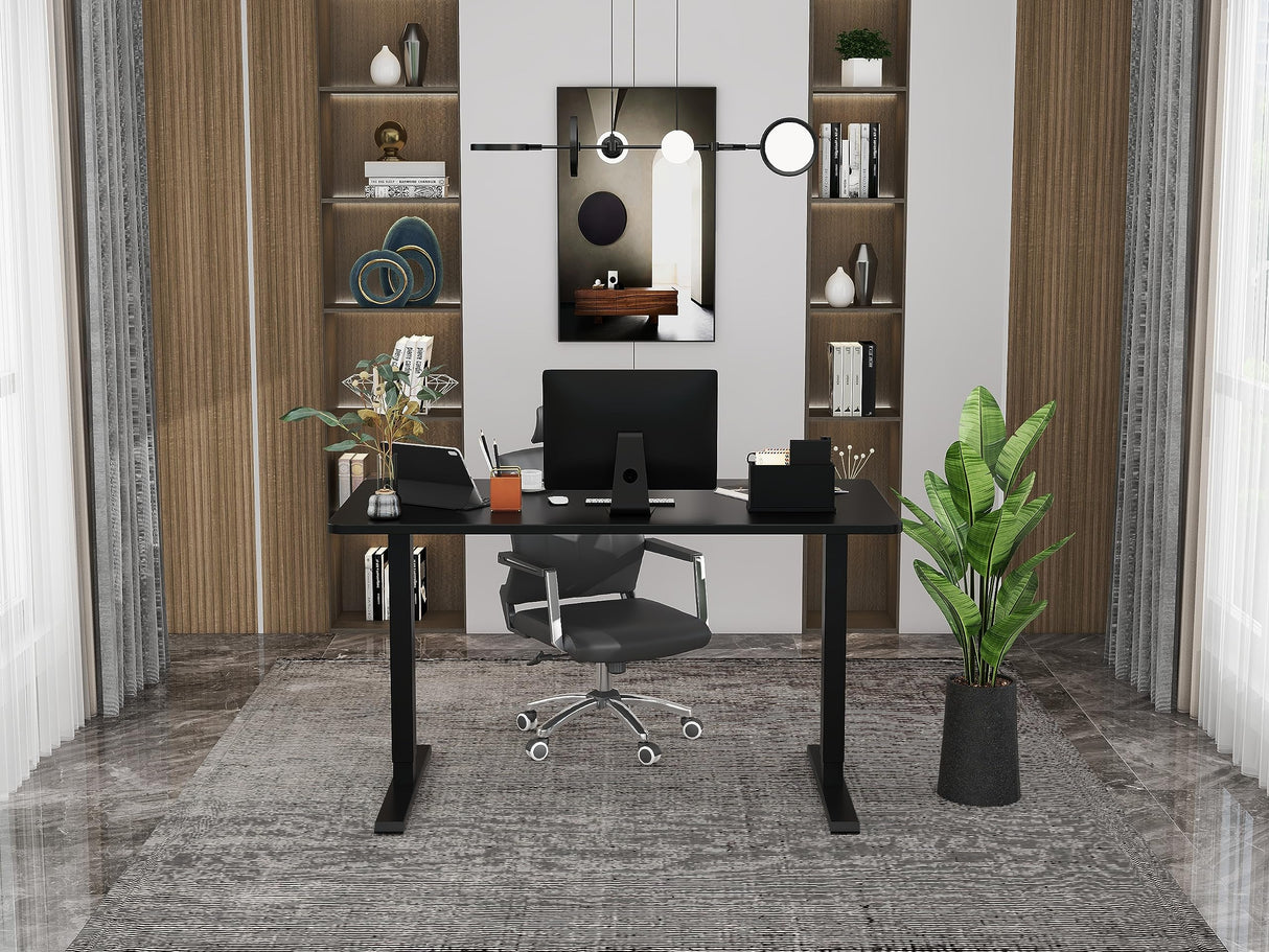 ESpefy Dual Motor Standing Desk Frame- Heavy Duty Electric Desk Legs, Adjustable Desk Base, Sit Stand Up Desk Frame with Memory Controller for 43''-70'' Desktop, Home & Office DIY Workstation ESpefy