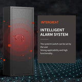 INTERGREAT [2024 New 8-10 Rifle Gun Safe, Gun Safes for Home Rifle and Pistols with Keypad, Gun Cabinet for Rifles and Shotguns with Pocket and Removable Shelf, Long Gun Safe, Easy Assemble INTERGREAT