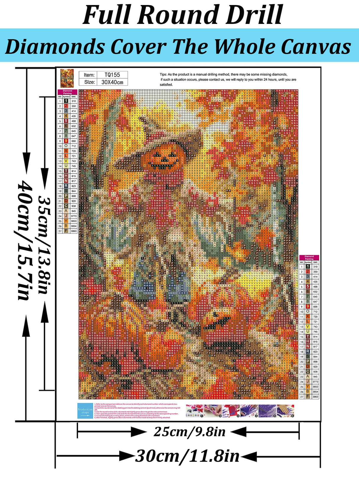 Fall Pumpkin Scarecrow Leaf Diamond Art Kits for Adults, 5D Diamond Painting Kits for Adults Beginners, DIY Full Round Drill Diamond Dot Painting Gem Art Kits for Adult, Home Wall Decor 11.8x15.7 Inch VCLKDIY