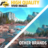 Inkjet-Optimized Printable Magnetic Sheets - 8.5x11 Magnet Paper for DIY Stickers, Decorations, Labels - Easy to Print, Cut & Create Your Own Magnets (Matte, 5pcs) X-bet MAGNET