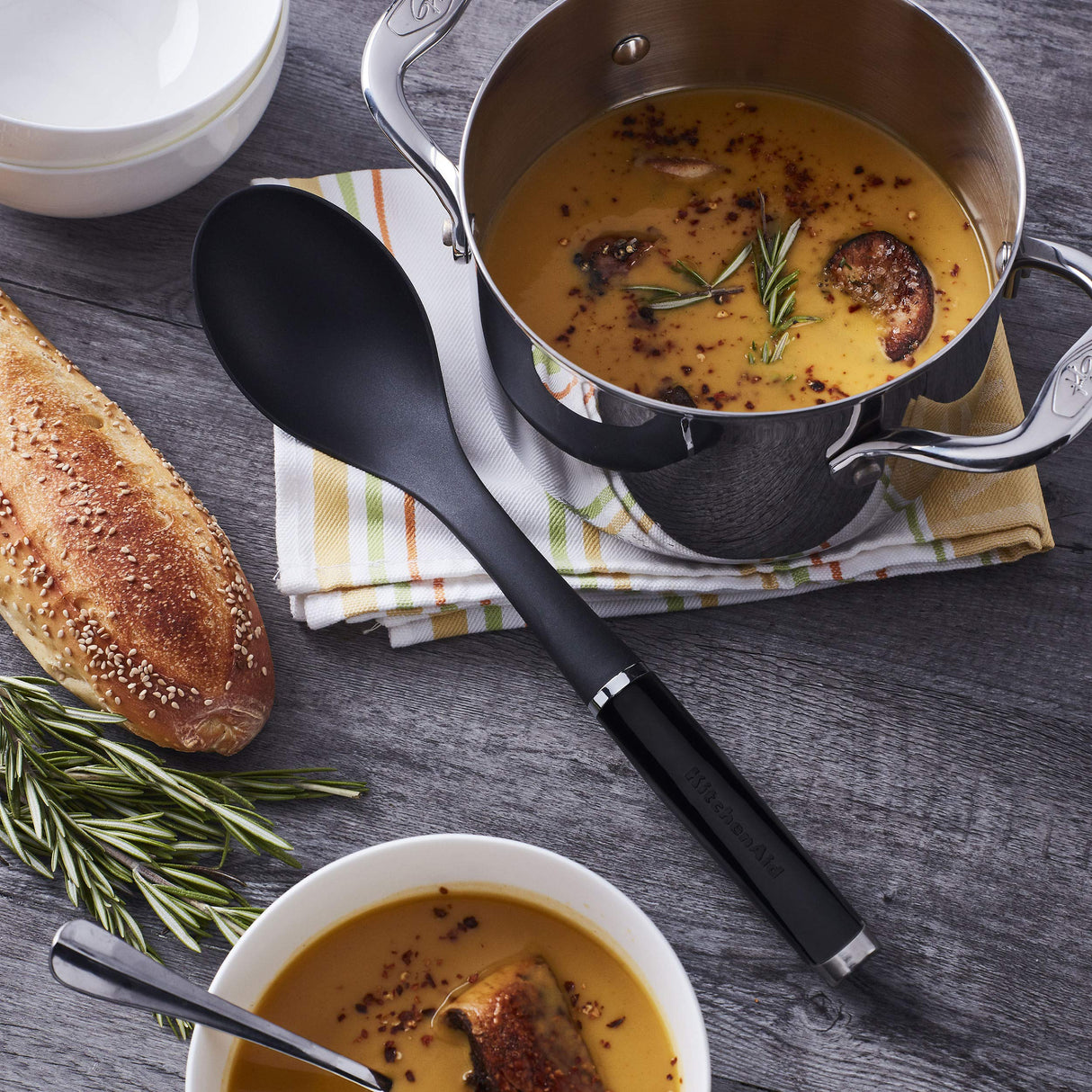 KitchenAid Classic Tool and Gadget Set, 15-Piece, Black KitchenAid