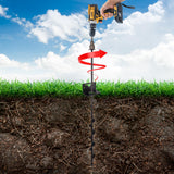 VASGOR 24” Mobile Home Anchors - Ground Anchor Screw in with Brackets and Adapter for Drill - Earth Anchors - Storage Shed and Swing Anchor Kits VASGOR