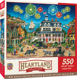 Masterpieces 550 Piece Jigsaw Puzzle for Adults and Family - Fireworks Finale - 18"x24" Masterpieces
