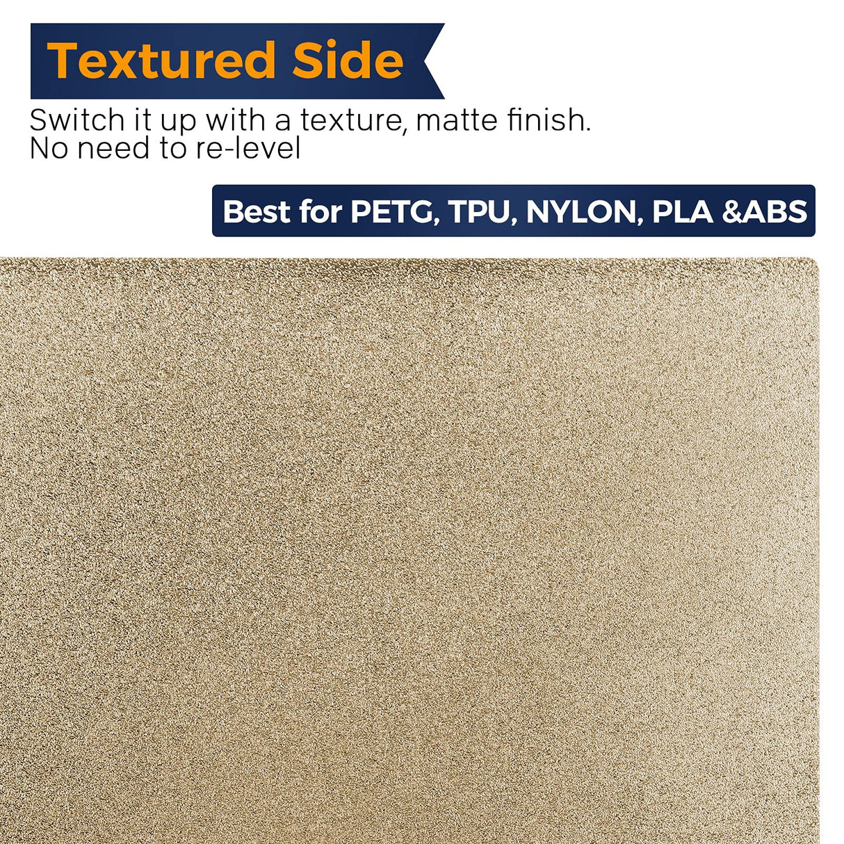 3DHUB Smooth and Textured Double Sided PEI Spring Steel Bed for Raise3D printer PRO3/ PRO3 PLUS 347mm*367mm 3DHUB