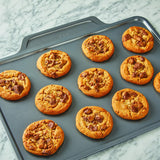 All-Clad Pro-Release Nonstick Bakeware Set 3 Piece Oven Safe 450F Half Sheet, Cookie Sheet, Muffin Pan, Cooling & Baking Rack, Round Cake Pan, Loaf Pan, Baking Pan Grey All-Clad