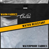 ouluu Large Portable Steam Sauna, 3L Steamer Portable Sauna Box for Home, Personal Sauna with Big Sauna Chair, Remote Control, 3.2’ x 3.2’ x 6.0’, Black, 1200W ouluu