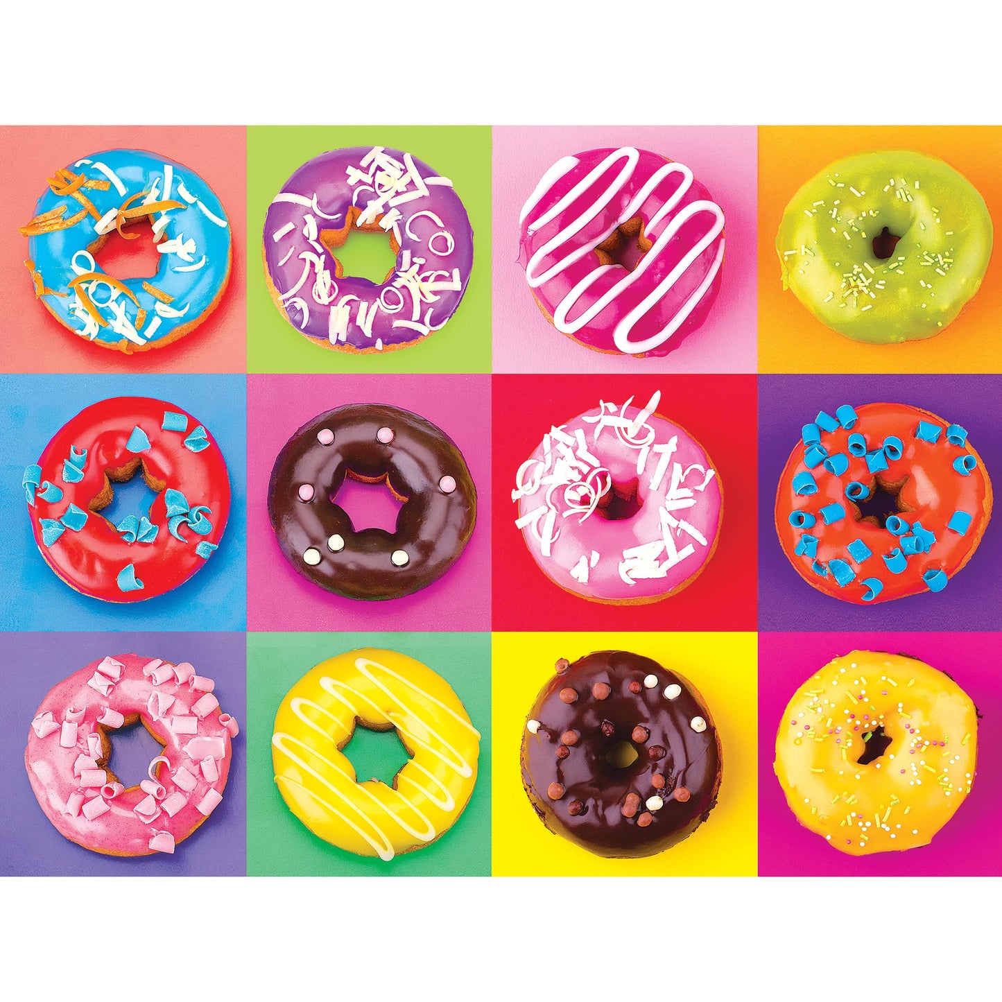 RoseArt - Kodak Premium - I Love Donuts - 350 Piece Jigsaw Puzzle for Adults