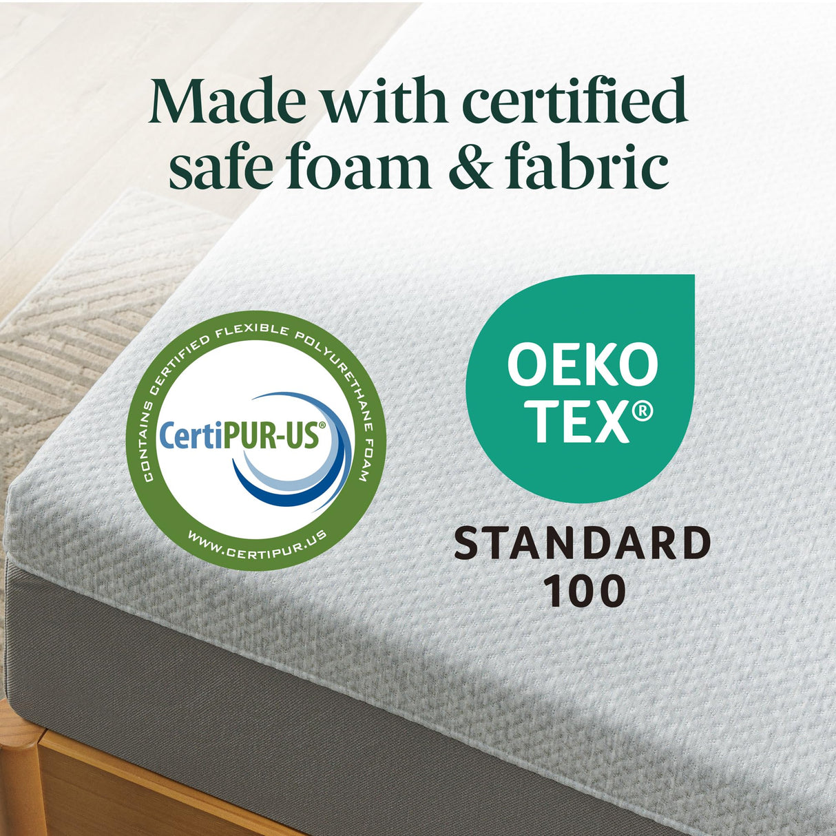 ZINUS 8 Inch Ultima Memory Foam Mattress [New Version], Twin, Fiberglass Free, Medium Firm Feel, Breathable Airflow Memory Foam, Certified Safe Foams & Fabric, Mattress in A Box Zinus