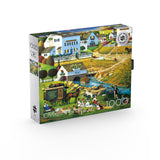 Buffalo Games - Charles Wysocki - Hound of The Baskervilles - 1000 Piece Jigsaw Puzzle for Adults -Challenging Puzzle Perfect for Game Nights - Finished Size is 26.75 x 19.75 Buffalo Games