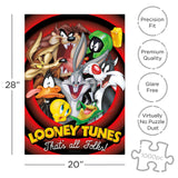 AQUARIUS Looney Tunes Puzzle (1000 Piece Jigsaw Puzzle) - Glare Free - Precision Fit - Officially Licensed Looney Tunes Merchandise & Collectibles - 20 x 28 Inches AQUARIUS