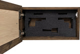Hidden Gun Cabinet Bears In The Woods Wall Decoration - Secure Wall Mount Gun Safe by Bellewood Designs Bellewood Designs