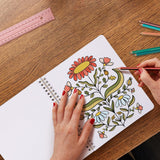 ZICOTO Beautiful Adult Coloring Book Set of 2 for Relaxation - Affirmation and Inspirational Books Making it a Great Gift - Perfect Stress-Relieving Books Fun to Color for Women ZICOTO