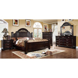 Syracuse 6-Piece King Bedroom Set in Dark Walnut by 24/7 Shop at Home 24/7 Shop at Home