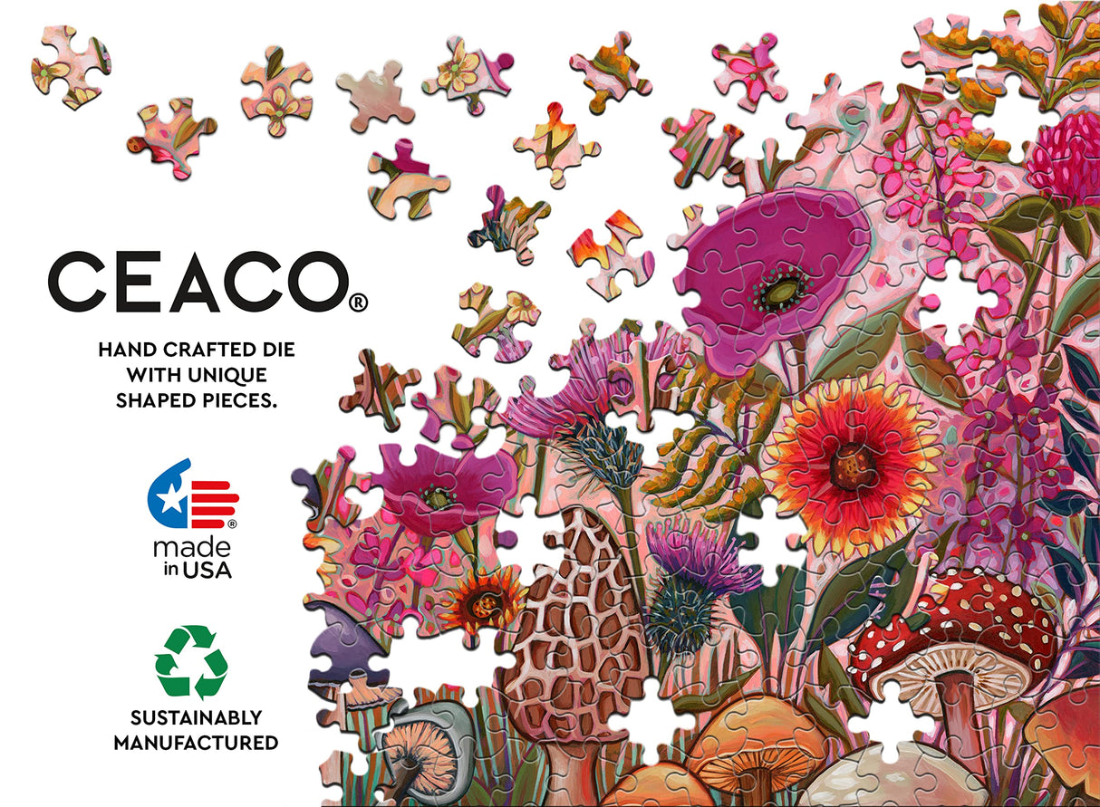 Ceaco - Peggy's Garden - Morel of The Story - 1000 Piece Jigsaw Puzzle Ceaco