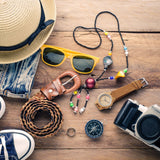 CUCOL Womens Wooden Bamboo Watches Leather Strap with Gift Box CUCOL