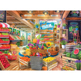 RoseArt - My Happy Place - Organic Fresh Market - 750 Piece Jigsaw Puzzle for Adults RoseArt