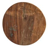 Bloomingville Reclaimed Wood Stool, Natural, 13" Round x 18"H Bloomingville