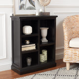 Safavieh Home Collection Maralah Black Solid Wood Bookcase 5-Shelf Unit (Fully Assembled) Safavieh