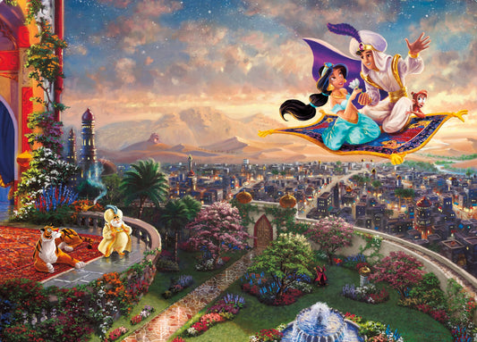 Ceaco - Disney - Thomas Kinkade - Aladdin - 1000 Piece Jigsaw Puzzle