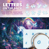 1000 Piece Puzzles for Adults,Glitter Unicorn Jigsaw Puzzle,Rainbow Forest Puzzles 1000 Pieces,Creative Games and Gifts Difficult Fantasy Puzzle Home Decor Toy for Adults (27.5"x19.6"), 1:1 Poster lamplig