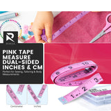 Seam Ripper Kit 7 Pcs - 1 Large, 1 Ergonomic, 2 Small Seam Rippers, Thread Cutter, Scissor, Measuring Tape - Sewing Accessories for Notions Quilting Crafts Riveda