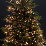Dazzle Bright Warm White Christmas String Lights, 82ft 1000 LED Waterproof Green Wire Fairy Lights with 8 Modes, Outdoor Lights for Xmas Tree Holiday Wedding Party Christmas Decorations Dazzle Bright