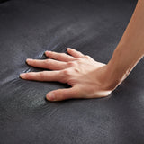 Harper & Bright Designs 2-Piece Tech Fabric Upholstered Living Room Sofa Set, Including 3-Seater Sofa and Loveseat with Button and Copper Nail on Arms, Four Pillows Included, Brown Harper & Bright Designs