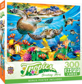 MasterPieces 300 Piece EZ Grip Jigsaw Puzzle - Breaking Waves - 18"x24" Masterpieces