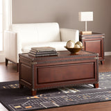 SEI Furniture Amherst Trunk Coffee Table w/ Storage, Brown SEI Furniture
