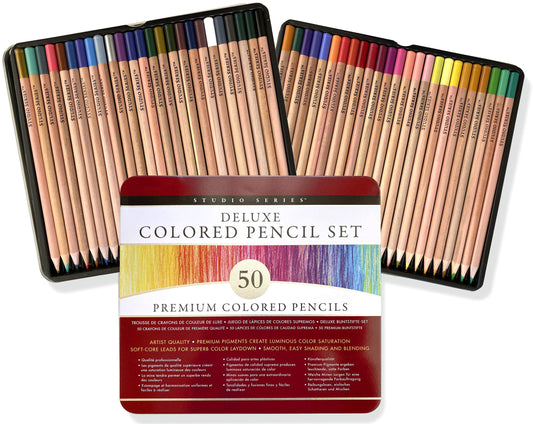 Studio Series Deluxe Colored Pencil Set (Set of 50)