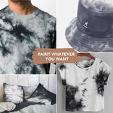 DOODLE HOG Black Tie Dye Kit, DIY Tie Dye Kit for Kids, Clothing Dye Supplies, Tie Dye Kits for Adults, 9 Full Bottles DOODLE HOG