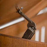 SIMPLIHOME Brooklyn Entryway Storage Bench - 48 inch Wide Solid Wood Storage Seat in Medium Saddle Brown, Contemporary Bench for Entryway or Living Room with Lift-Up Lid and Slatted Backrest SIMPLIHOME