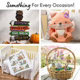 Bucilla Cross-Stitch 14 Piece Ornament Making Kit, Classic Christmas Collection, Perfect for DIY Arts and Crafts, 89454E Bucilla