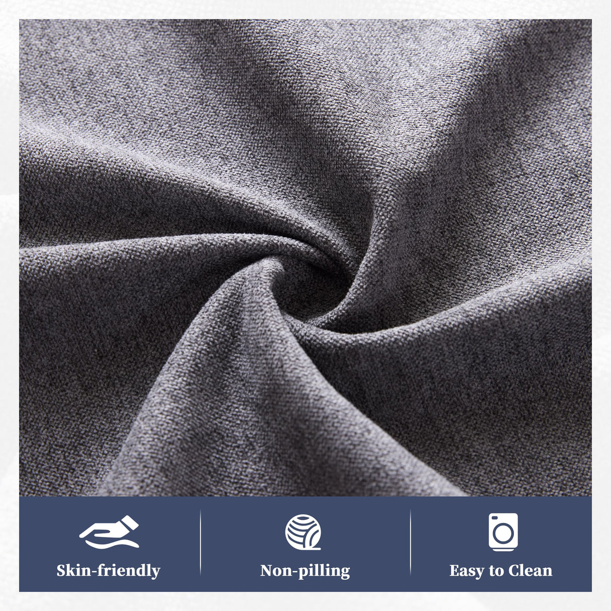 Reedvales Oversized Recliner Sofa with Heat and Massage, Big Large 3-Seater RV Recliner Couch Sofa for Living Room, Wall-Hugger Reclining Sofa with Cup Holders and USB Port (Fabric, Grey) Reedvales