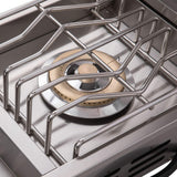 Bonfire Outdoor Kitchen Drop-In Single Side Burner with Lid for Outdoor BBQ Island, with Conversion Kit, 304 Stainless Steel, CBASSB BONFIRE