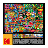 RoseArt - Kodak Premium - Neon Signs - 1000 Piece Jigsaw Puzzle for Adults Cra-Z-Art