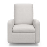 Graco Teddi Power Recliner Swivel Glider (Steel Basketweave) – Electronic Power Recline, USB-A & USB-C Charger, Premium Cushioning & Comfort Graco