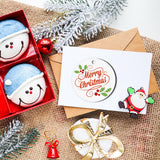 Joyclub 35 Pcs 3'' Sublimation Ornament Blanks MDF Sublimation Christmas Ornaments Bulk Round Double Sided Ornaments for Personalized Xmas Tree Ornament Home Decor DIY Crafts Joyclub