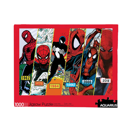AQUARIUS Marvel Spider-Man Puzzle (1000 Piece Jigsaw Puzzle) - Glare Free - Precision Fit - Officially Licensed Marvel Merchandise & Collectibles - 20 x 28 Inches AQUARIUS