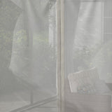 Outsunny 12' x 19' Louvered Pergola Hardtop Gazebo with Adjustable Aluminum Roof and Frame, Outdoor Pergola with Curtains and Netting, for Garden, Lawn, Backyard, and Deck, White Outsunny