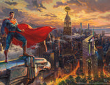 Ceaco - 4 in 1 Multipack - Thomas Kinkade - DC Comics - Justice League (4) 500 Piece Jigsaw Puzzles Ceaco