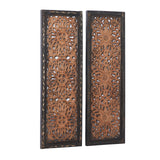 Deco 34087 Elegant Sculpture 2 Assorted Wood Wall Panel Deco 79