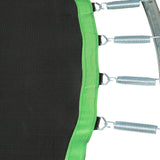 Zoomster Replacement Jumping Mat, Fits 14FT Round Trampoline Frame with 72 V-Hooks, Using 6.5-7" Springs 149" Premium Trampoline Mat (Spring not Included) Zoomster