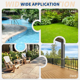 UDPATIO Patio Dining Chairs Set of 6, Outdoor Textilene Dining Chairs with High Back, Patio Furniture Chairs with Armrest, Metal Frame for Lawn Garden Backyard Deck, Brown UDPATIO