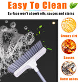 Amerbro 90x48 in Under Grill Mat for Blackstone 28in & 36in Griddle to Protect Decks and Patios,Fireproof Patio Grill Mat,Blackstone Griddle Mat,Extra Large Grill Mats for Outdoor Grill Blackstone Mat Amerbro