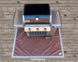 Fireside Outdoor Fire Pit Mats for Under Fire Pit - Grill Mats for Outdoor Grill, Fire Mat for Deck Protection, Fireproof Mat for Under Fire Pit, Outdoor Firepit Mat for Safe Use - Ember Mat, 67"x60" Campfire Defender Protect Preserve